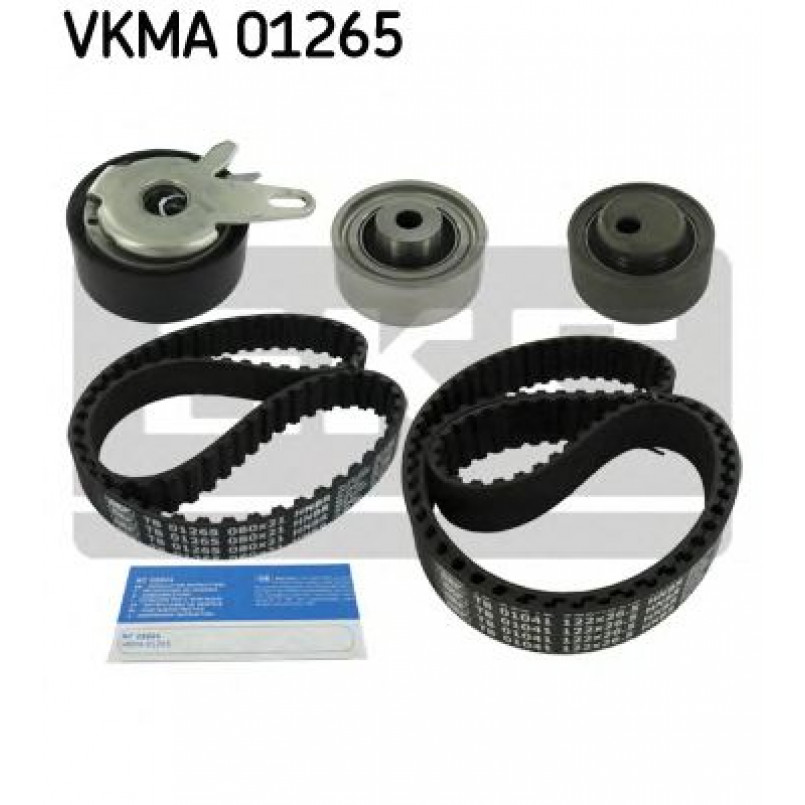 VKMA 01265 SKF Комплект (ремінь+ролики)